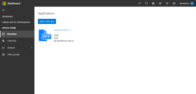 Publish SharePoint Add In To Office Store